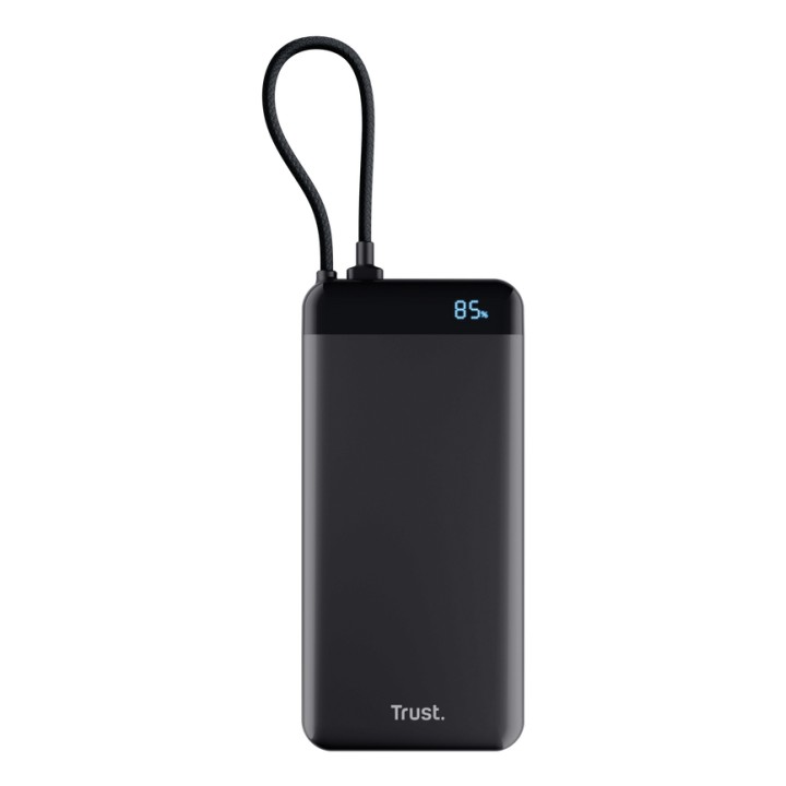 PowerBank Trust Fiera 20000mAh con cable fijo (25881)