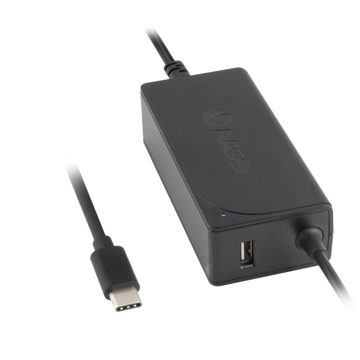 Cargador Universal NGS 65W USB-C Negro (W-65WTYPEC)