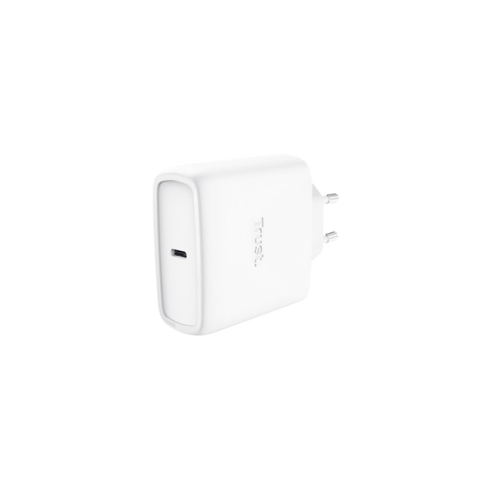 Cargador Trust Maxo GaN 65W 1xUSB-C Cable 2m (25524)