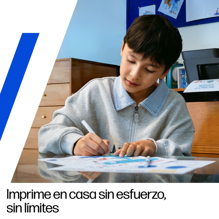 Multif HP DeskJet 4310 A4 Color USB WiFi Negra (A24HPB)