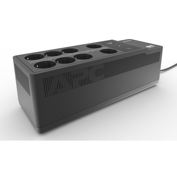 S.A.I. APC 650VA 400W 8xSchuko USB Negra (BE650G2-GR)