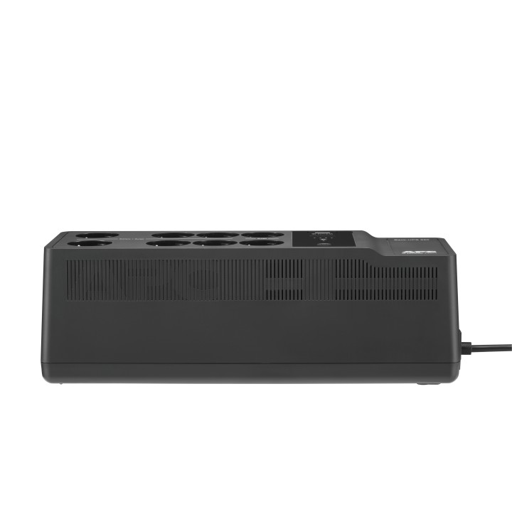 S.A.I. APC 650VA 400W 8xSchuko USB Negra (BE650G2-GR)