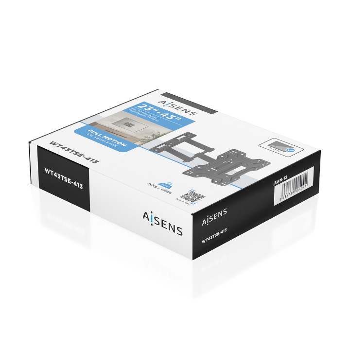 Soporte Pared AISENS 23-43" Inclina/Gira (WT43TSE-413)