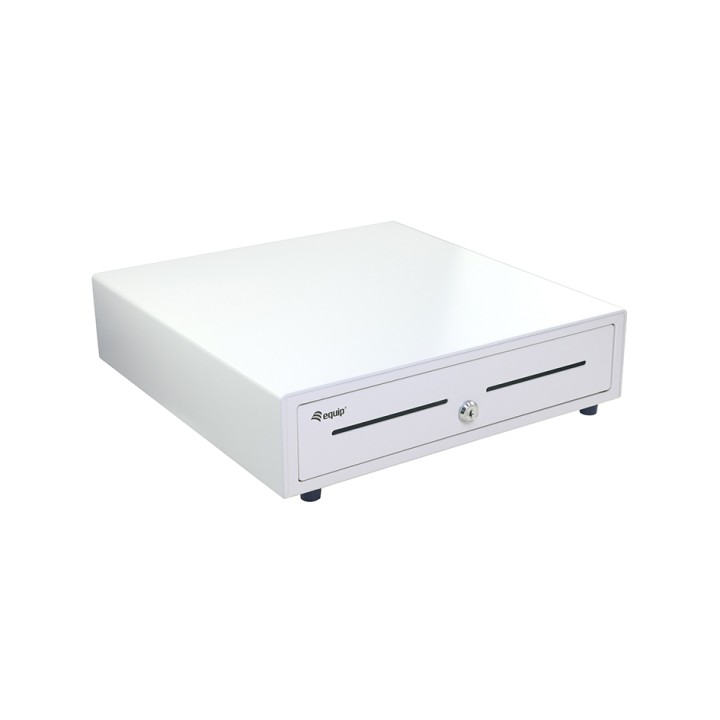 Cajón Monedas EQUIP Manual/Automático Blanco (EQ351011)