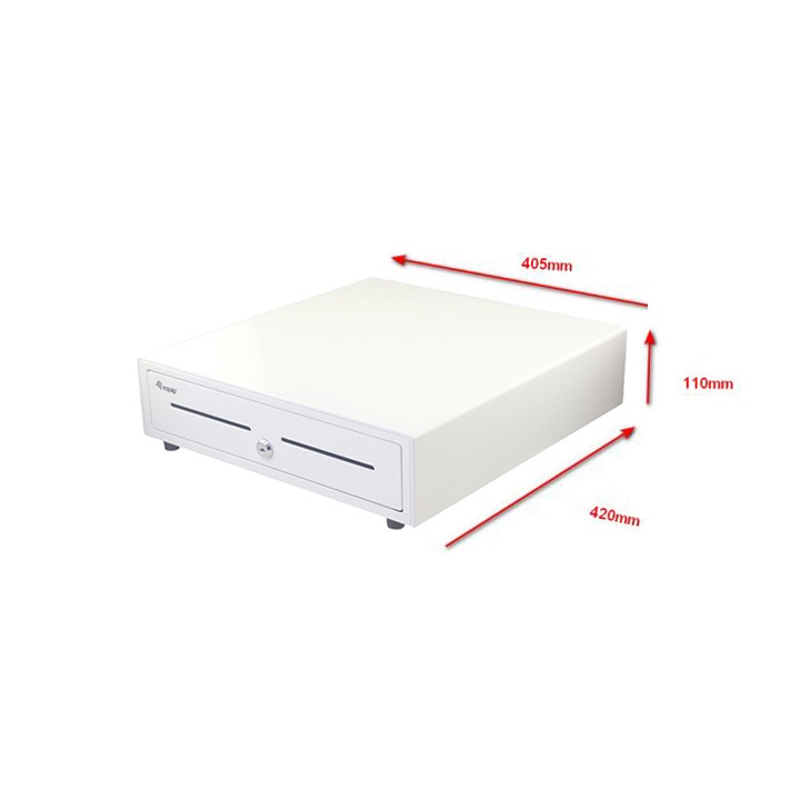 Cajón Monedas EQUIP Manual/Automático Blanco (EQ351011)