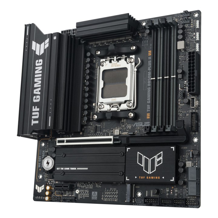 ASUS TUF GAMING B850M-PLUS II:(AM5) 4DDR5 HDMI DP mATX