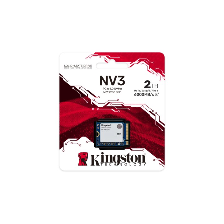 SSD Kingston 2Tb M.2 2230 NVMe PCIe 4.0 (SNV3SM3/2T0)