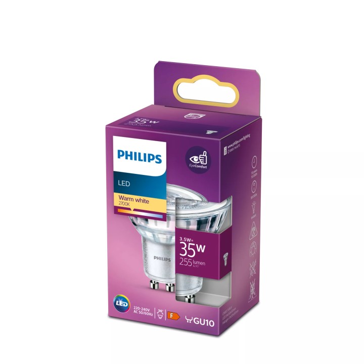 Bombilla Philips LED Classic 35W GU10 (929001217855)