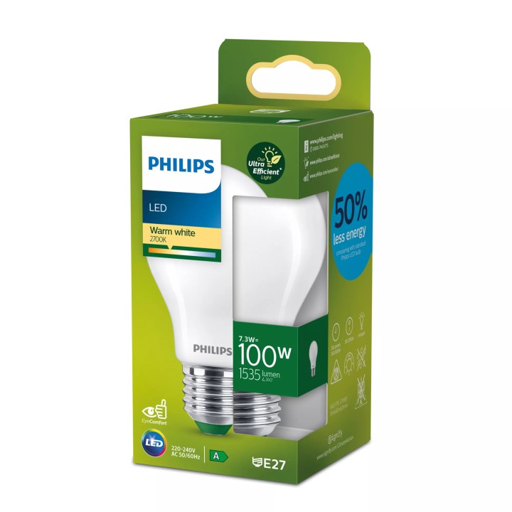 Bombilla Philips LED CLA 100W A60 E27 (929003625301)