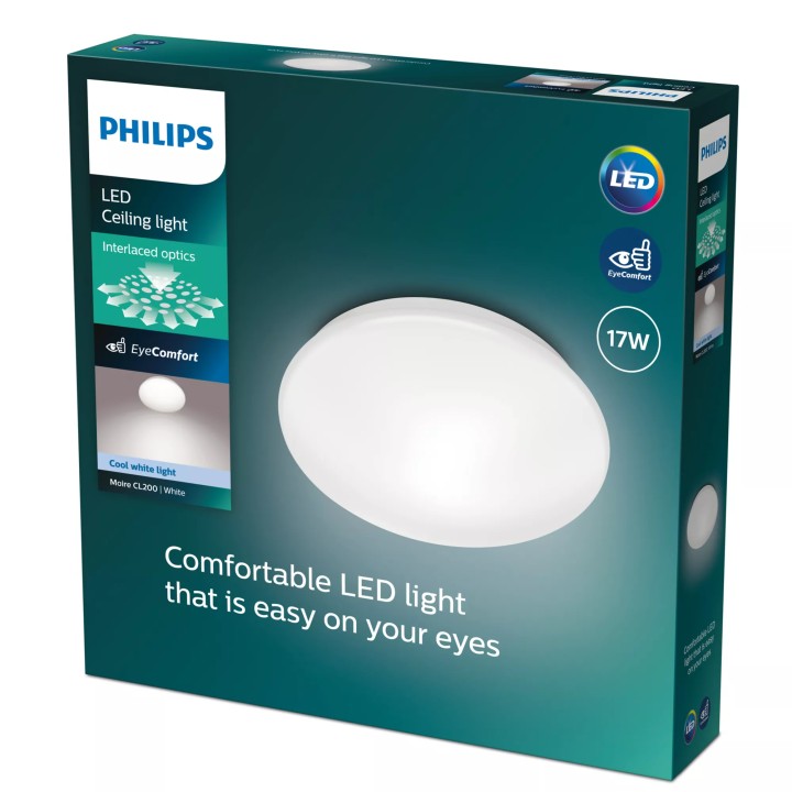 Plafón Philips Moire CL200 LED 17W 1900L (915005778901)