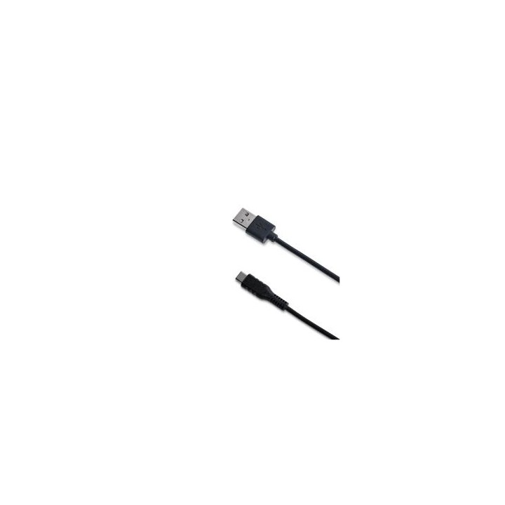 Cable CELLY USB-A a USB-C 1m Negro (USB-C)