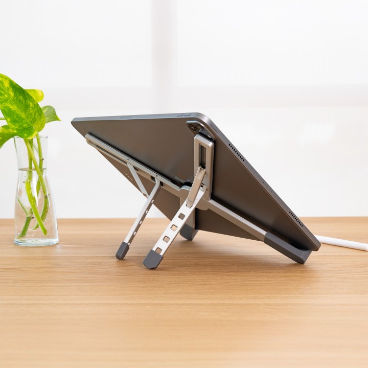 Soporte Elevador TooQ hasta 17.3" Plata (TQLRS0036-AL)