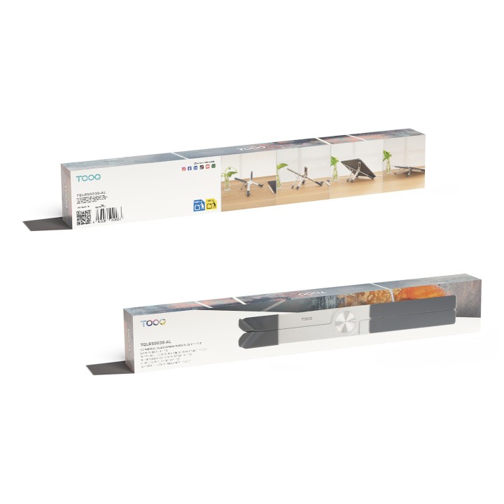 Soporte Elevador TooQ hasta 17.3" Plata (TQLRS0036-AL)