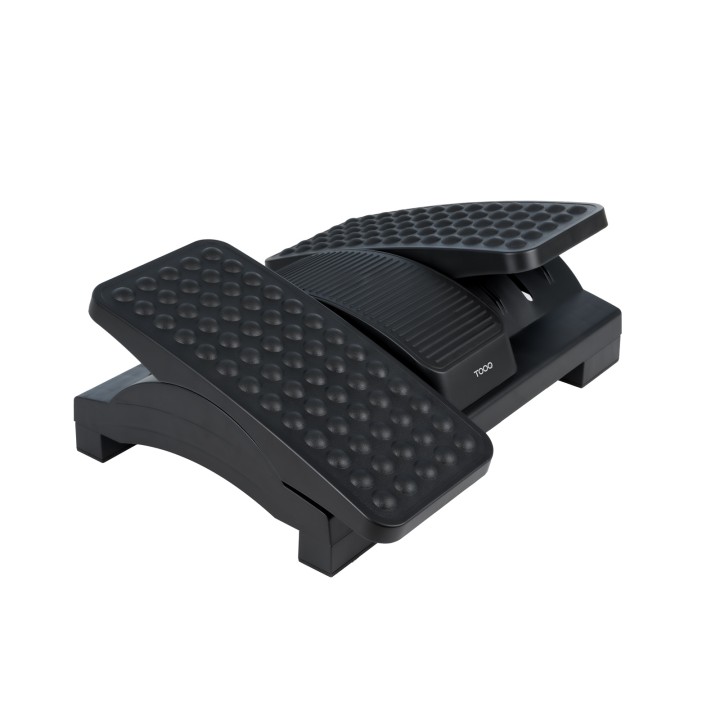 Reposapiés TooQ dos plataformas Negro (TQFR0605-B)