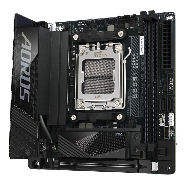GIGABYTE B850I AORUS PRO 1.0: (AM5) 2DDR5 HDMI MiniITX