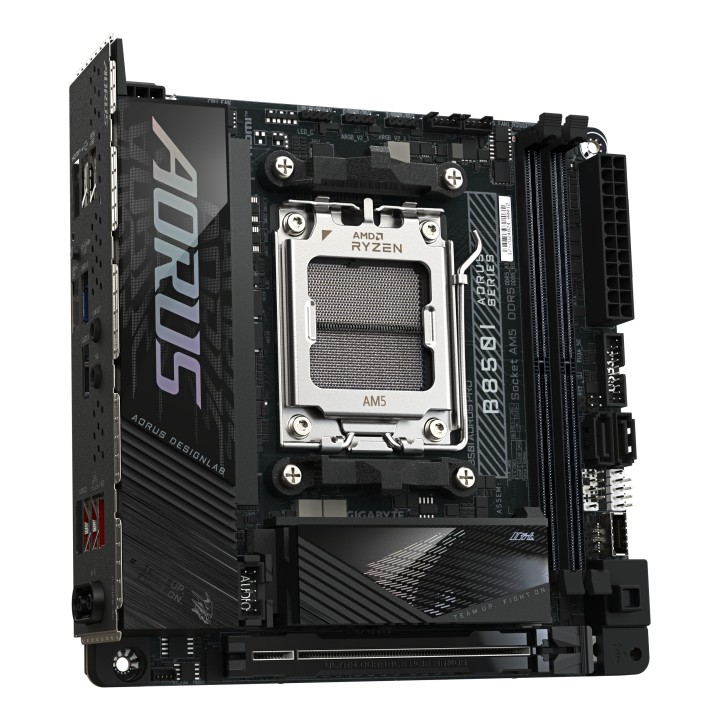 GIGABYTE B850I AORUS PRO 1.0: (AM5) 2DDR5 HDMI MiniITX