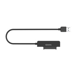 Adaptador AISENS SATA a USB 3.0/3.1 Negro (ASE-25A03B)