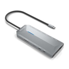Dock Station AISENS 12en1 30cm Gris (ASUC-12P005-GR)
