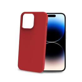 Funda CELLY Cromo 6.69" iPhone 15 Pro Roja(CROMO1054RD)