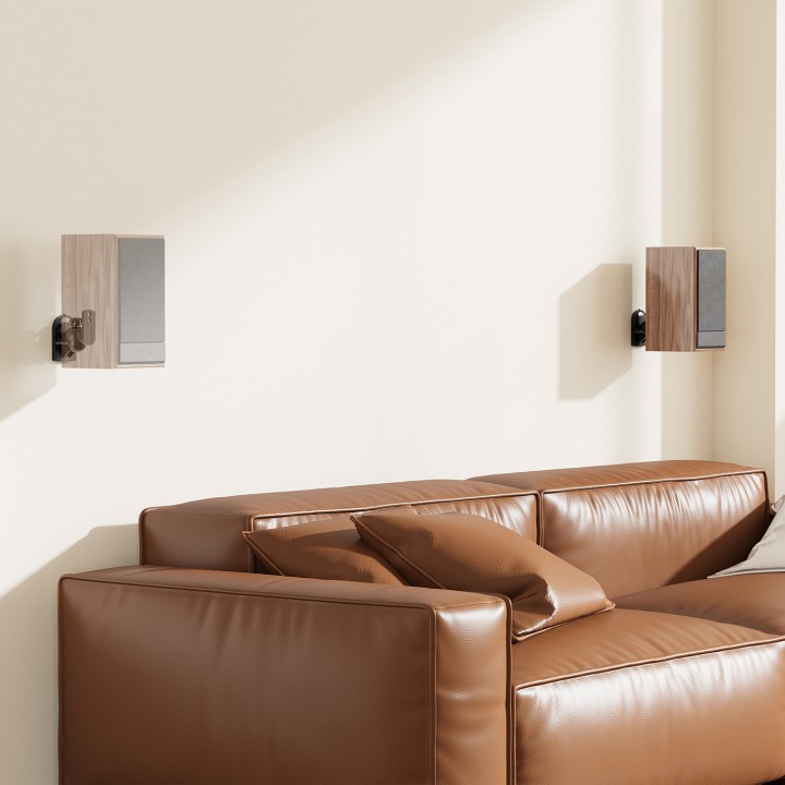 Soporte de Pared AISENS para 2 Altavoces (SPK06U-423)