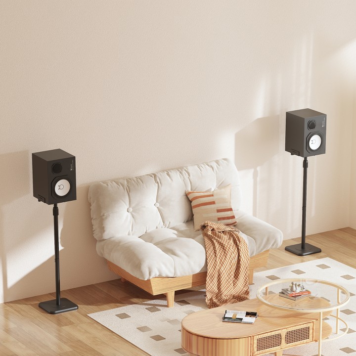 Soporte de Suelo AISENS para 2 Altavoces (SPK09U-429)