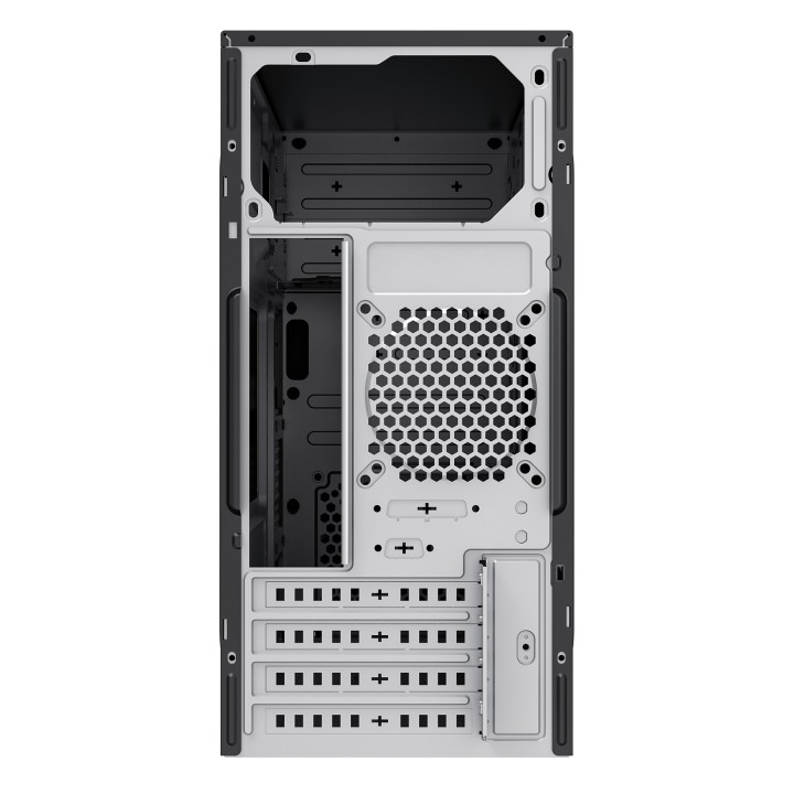 Caja UNYKA Aero C12 V2 USB-A/C mATX Negra (UK52110V2)