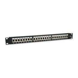 Panel Conexión Blindado EQUIP 24xRJ45 Cat.6A (326625)