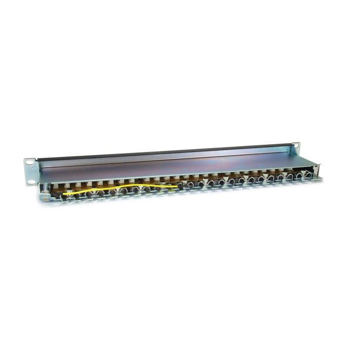 Panel Conexión Blindado EQUIP 24xRJ45 Cat.6A (326625)