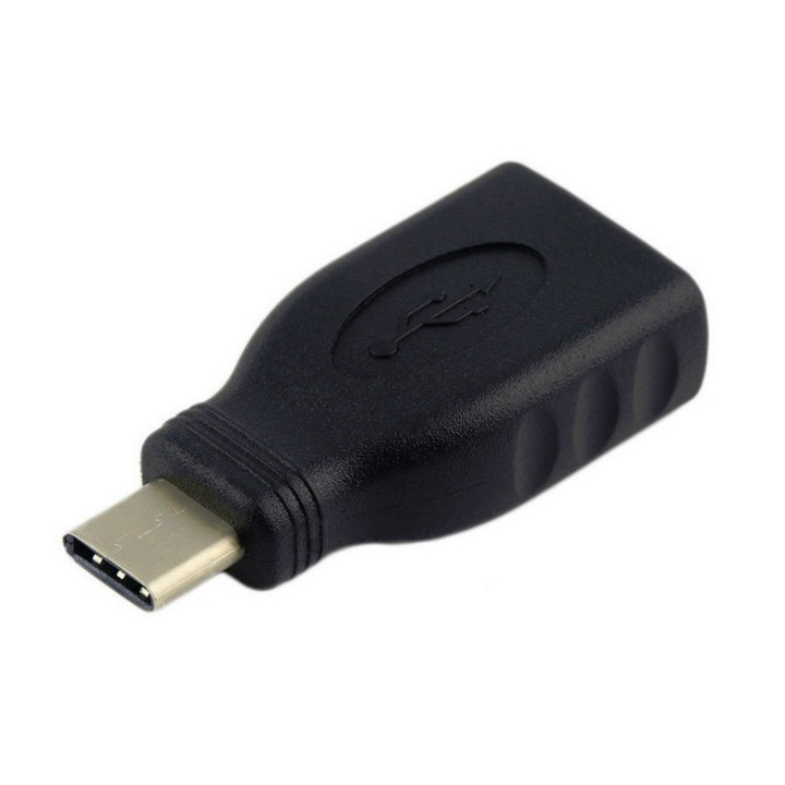Adaptador AISENS USB-C/M a USB-A/H Negro (A108-0323)