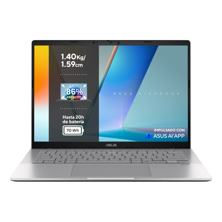 ASUS S3407CA-LY125 U7-255H 16Gb 512Gb 14" No-OS Plata