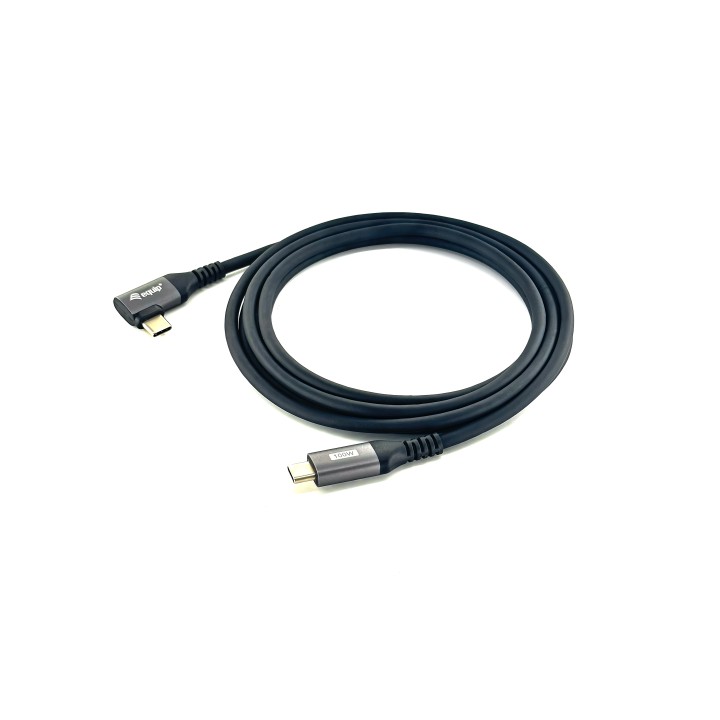 Cable EQUIP USB-C/M a USB-C/M 1m Negro (EQ128891)