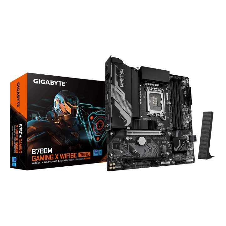 GIGABYTE B760M G X WIFI6E: (1700) 4DDR5 DP HDMI mATX