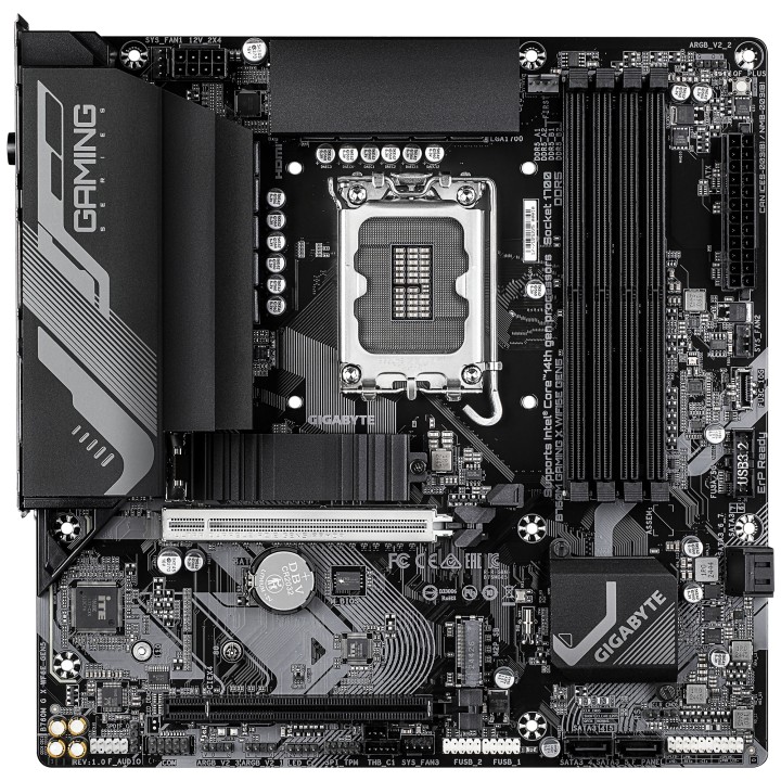 GIGABYTE B760M G X WIFI6E: (1700) 4DDR5 DP HDMI mATX