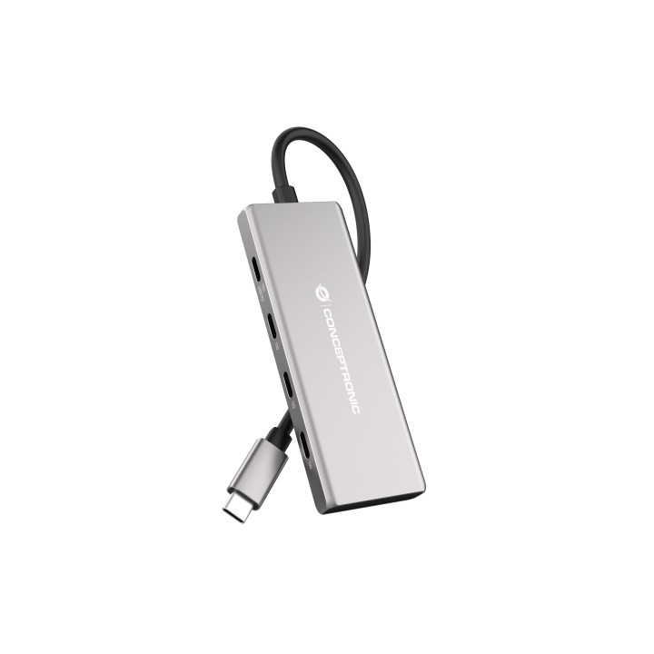 Hub CONCEPTRONIC USB-C a 4xUSB-C/3xUBC-A (HUBBIES17G)