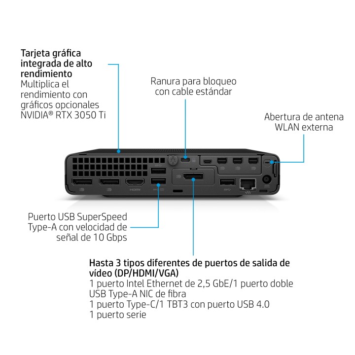 HP Elite Mini 800 G9 i7-14700 16Gb 512Gb W11P (622X4ET)