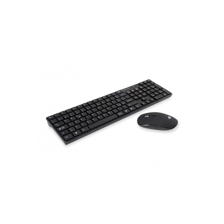 T+Ratón CONCEPTRONIC RF Italiano Negro (ORAZIO01IT)