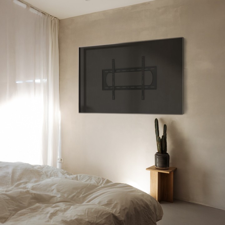Soporte Pared TooQ 37"-80" Fijo Máx. 80Kg (LP1084F-B)