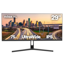 Monitor NILOX 29" LED IPS 2K QHD 75Hz Negro (NXM29UW01)