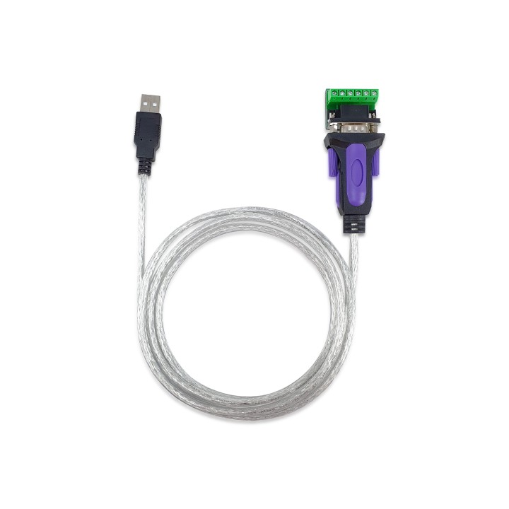 Adaptador EQUIP USB-A a DB9 Cable 1.5m Gris (133387)