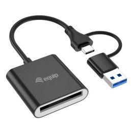 Lector de Tarjetas EQUIP USB-C + Adap USB-A (245461)