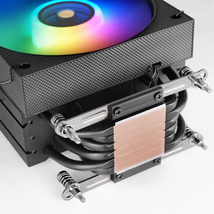 Ventilador CPU Mars Gaming ARGB 120mm Negro (MCPULCD)