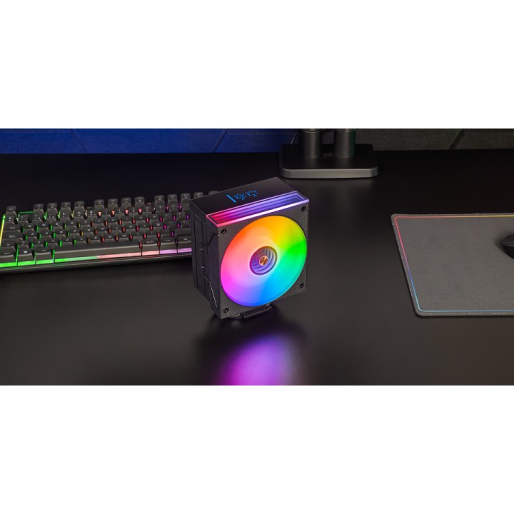 Ventilador CPU Mars Gaming ARGB 120mm Negro (MCPULCD)