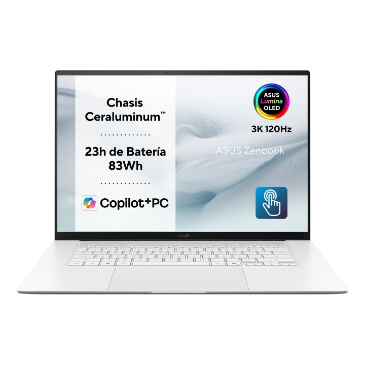 ASUS UM5606GA-SR348W R9 32Gb 1Tb 16" Táctil W11H Blanco