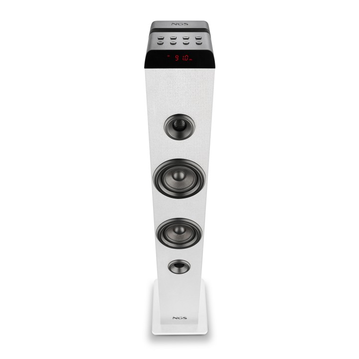 Torre de Sonido NGS 80W BT Blanca (SKYCHARMPROWHITE)