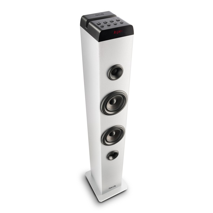 Torre de Sonido NGS 80W BT Blanca (SKYCHARMPROWHITE)