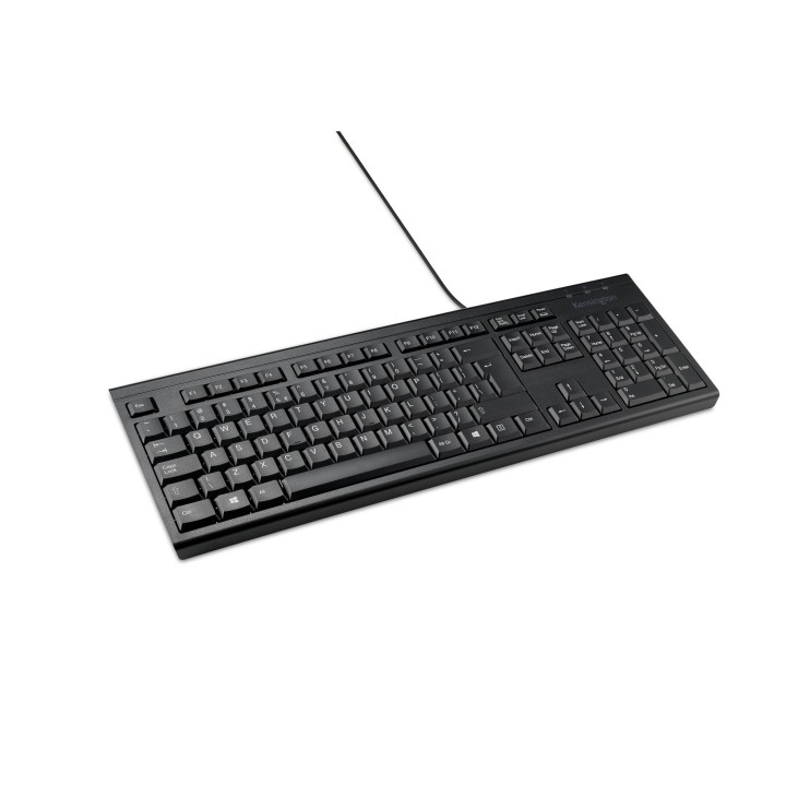 Teclado Kensington QWERTY USB-A Negro (K63727ES)