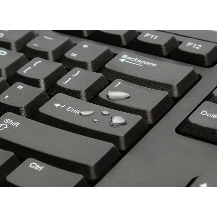 Teclado Kensington QWERTY USB-A Negro (K63727ES)
