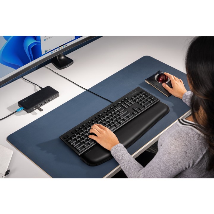 Teclado Kensington QWERTY USB-A Negro (K63727ES)