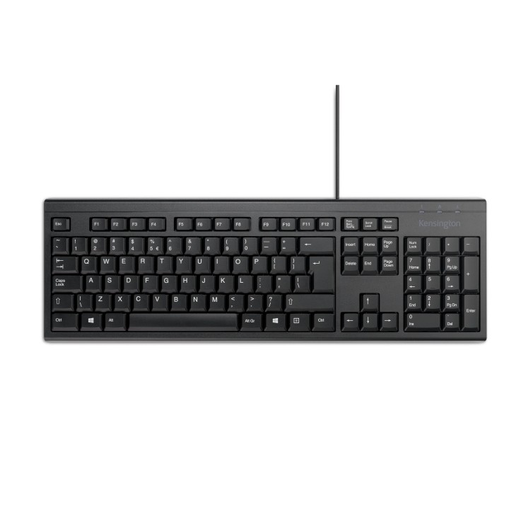 Teclado Kensington QWERTY USB-A Negro (K63727ES)