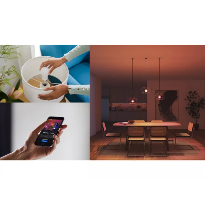 Bombilla Philips Hue E27 800L 3 Unidades (929004235407)